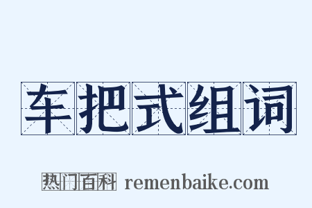 车把式组词是什么意思的图片